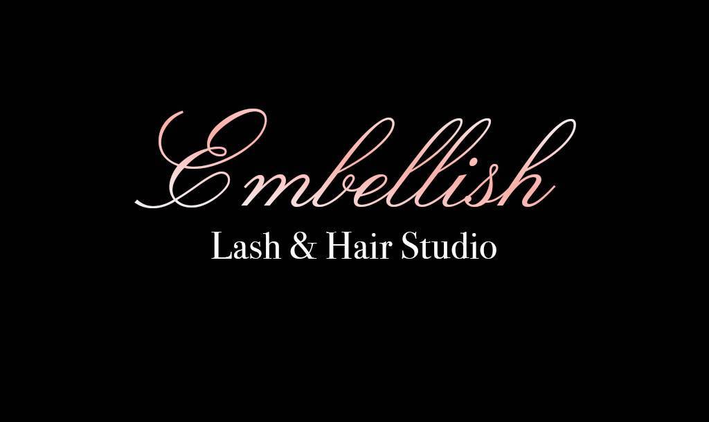 Embellish Lash and Hair Studio Logo